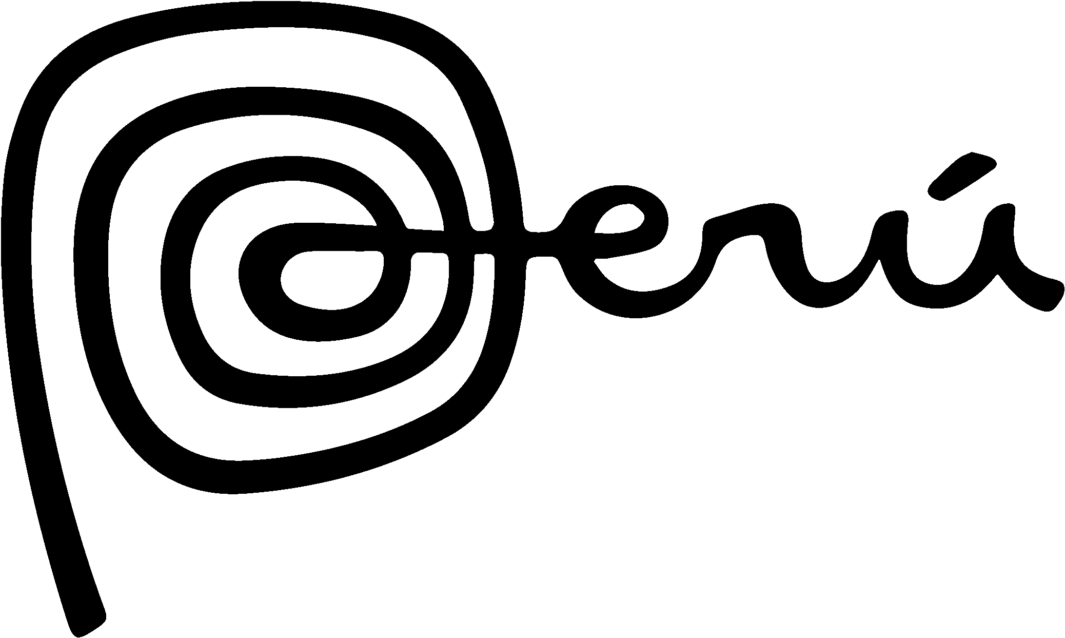 Peru Logo Black